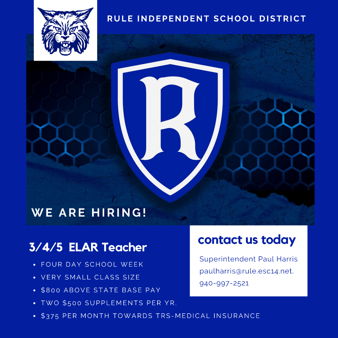 Rule ISD Job Openings